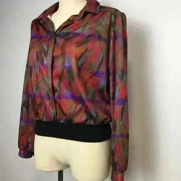 Vintage  D’Allairds Blouse - Picture 8 of 10